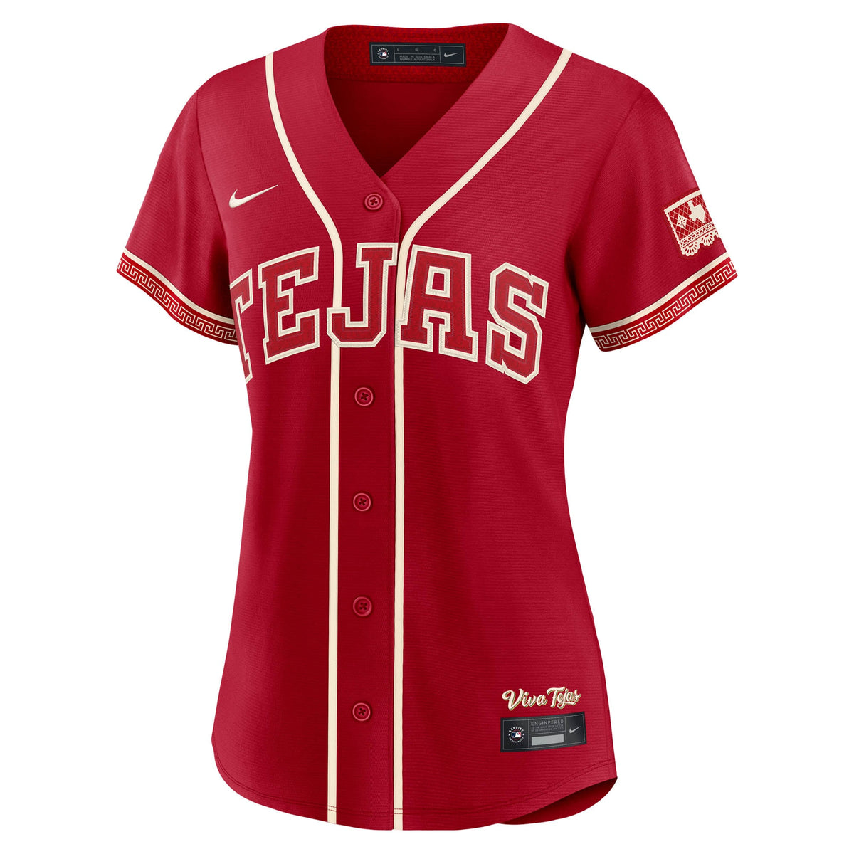 Women's Texas Rangers Nathan Eovaldi Nike Red 2026 City Connect Stadium Jersey - 3