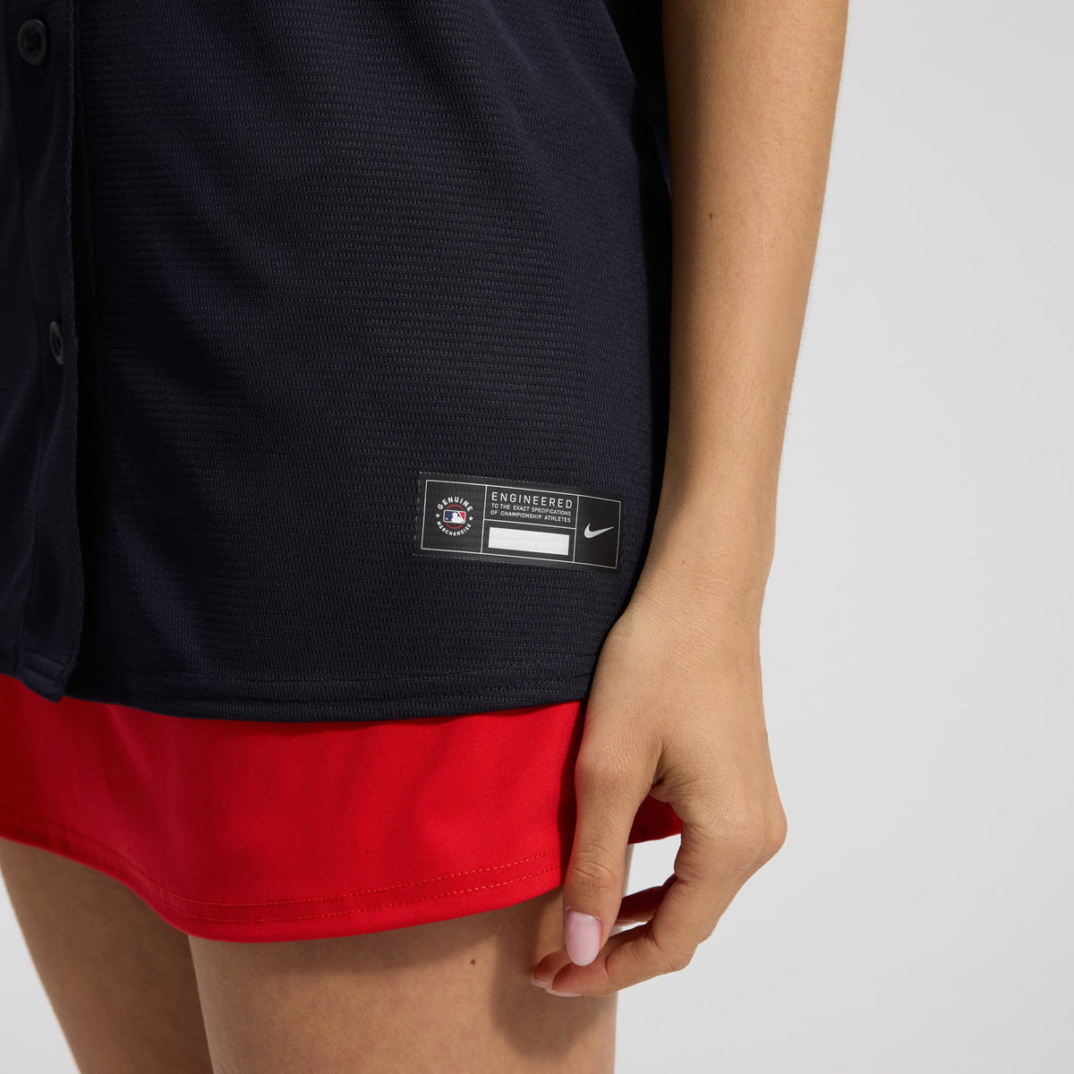 Women's Cleveland Guardians Nike Navy Alternate Replica Jersey - 8