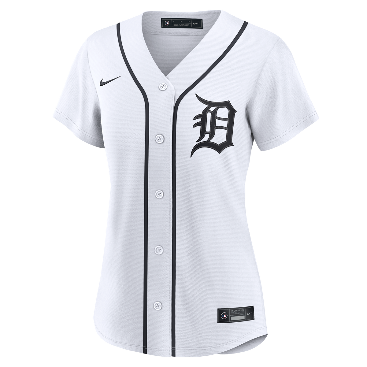 Women's Detroit Tigers Parker Meadows Nike White Home Replica Jersey - 3