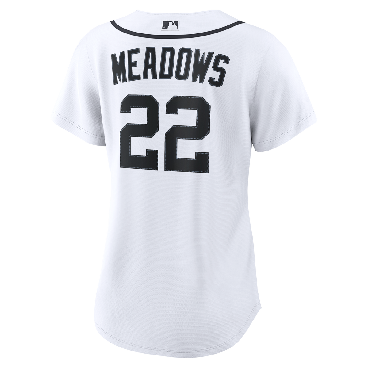 Women's Detroit Tigers Parker Meadows Nike White Home Replica Jersey - 4