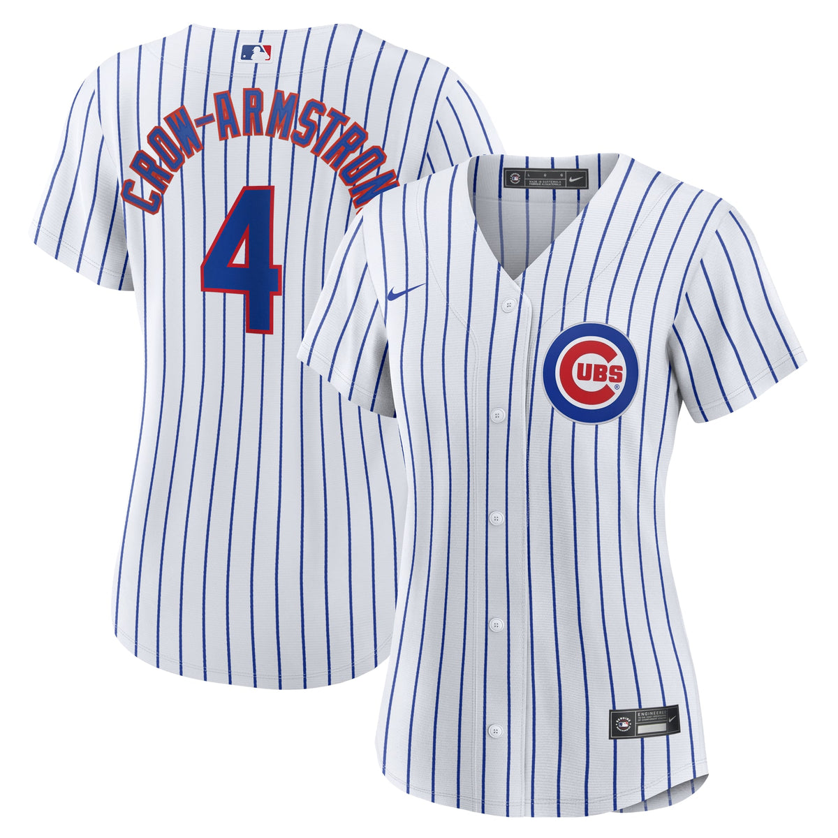 Women's Chicago Cubs Pete Crow-Armstrong Nike White Home Replica Jersey