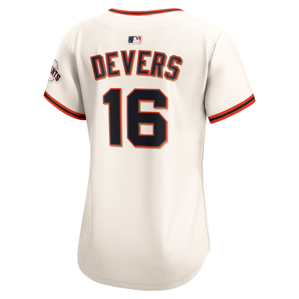 Women's San Francisco Giants Rafael Devers Nike Cream Home Limited Player Jersey - 4