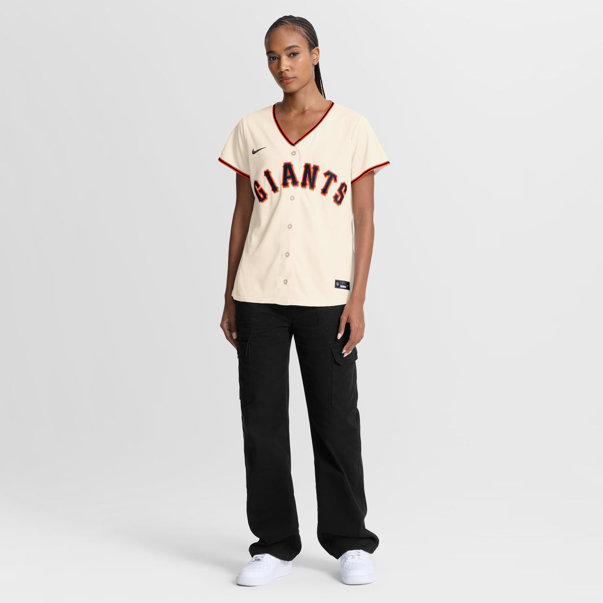 Women's San Francisco Giants Rafael Devers Nike Cream Home Replica Jersey - 3