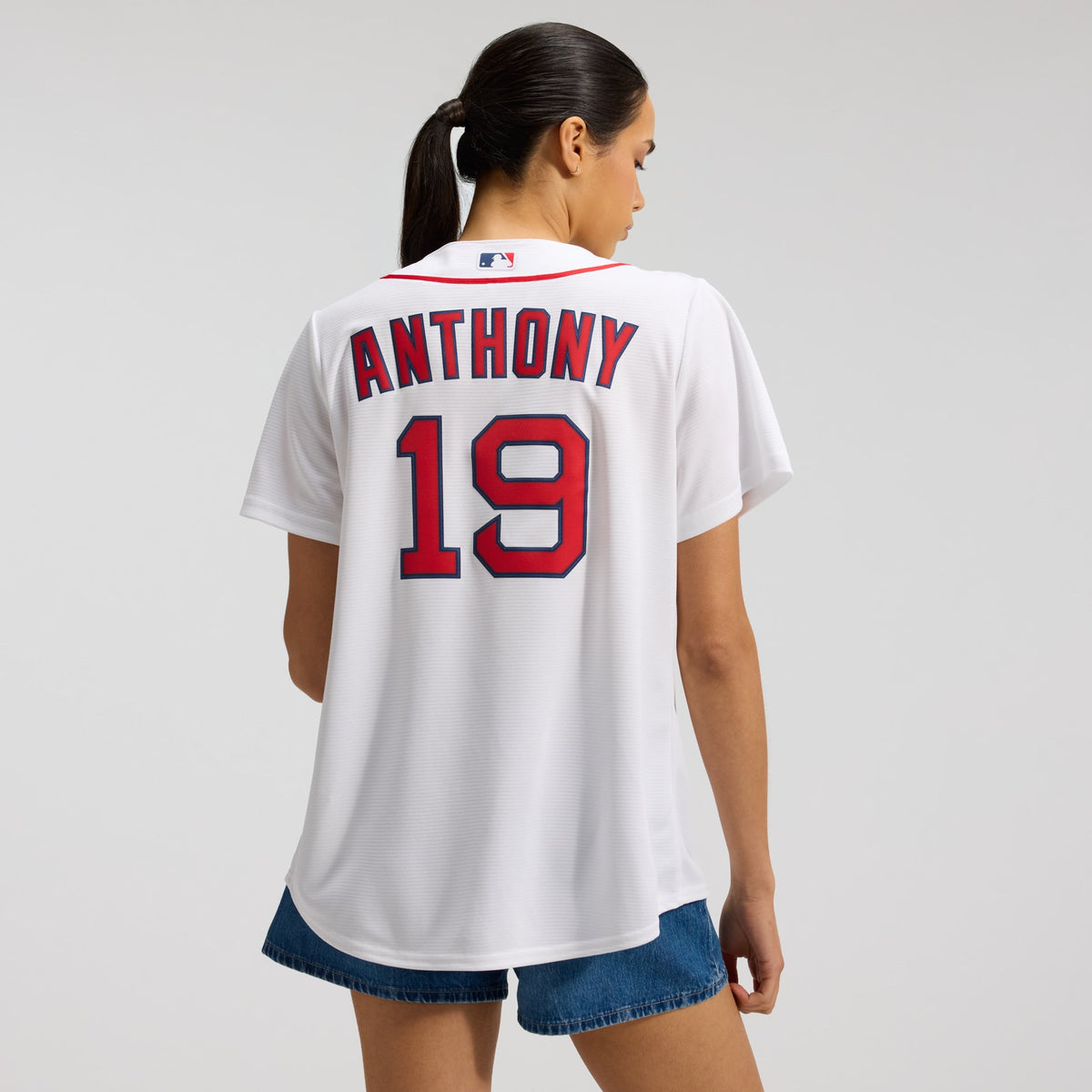 Women's Boston Red Sox Roman Anthony Nike White Home Replica Player Jersey - 4