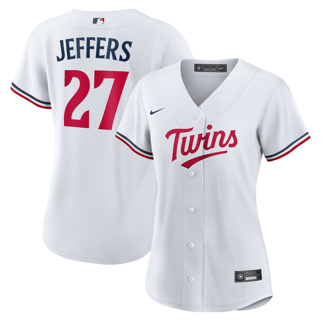 Women's Minnesota Twins Ryan Jeffers Nike White Home Replica Jersey