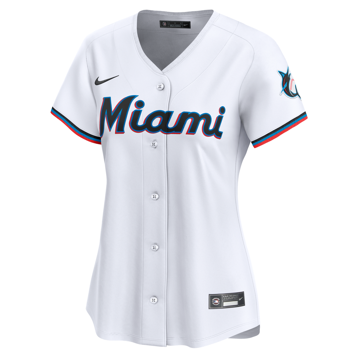 Women's Miami Marlins Sandy Alcantara Nike White Home Limited Player Jersey - 7