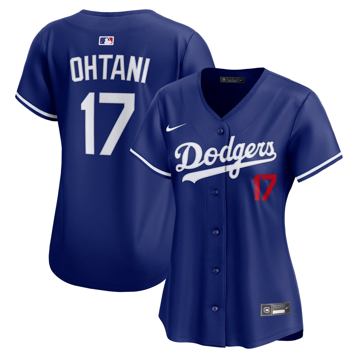 Women's Los Angeles Dodgers Shohei Ohtani Nike Royal Alternate 2 Limited Player Jersey