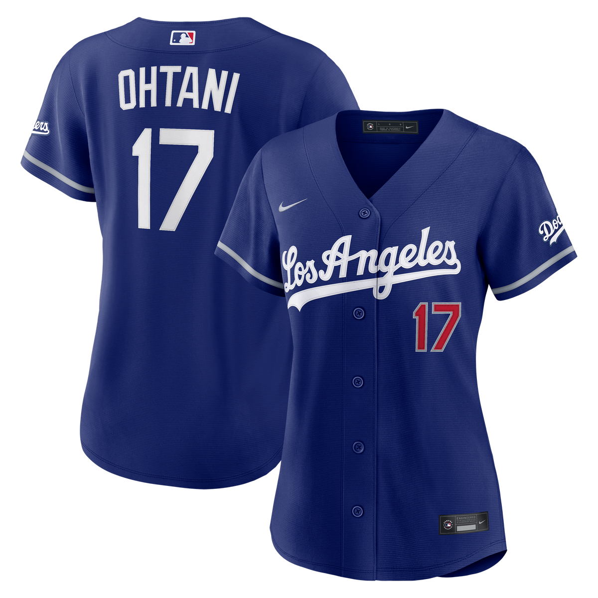 Women's Los Angeles Dodgers Shohei Ohtani Nike Royal Alternate Stadium Jersey