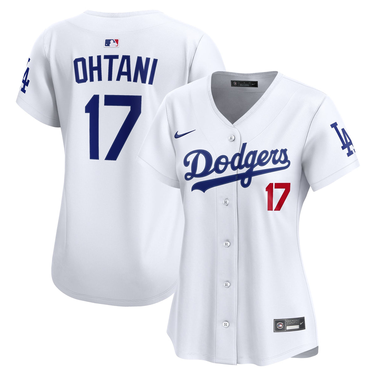 Women's Los Angeles Dodgers Shohei Ohtani Nike White Home Limited Player Jersey - 2