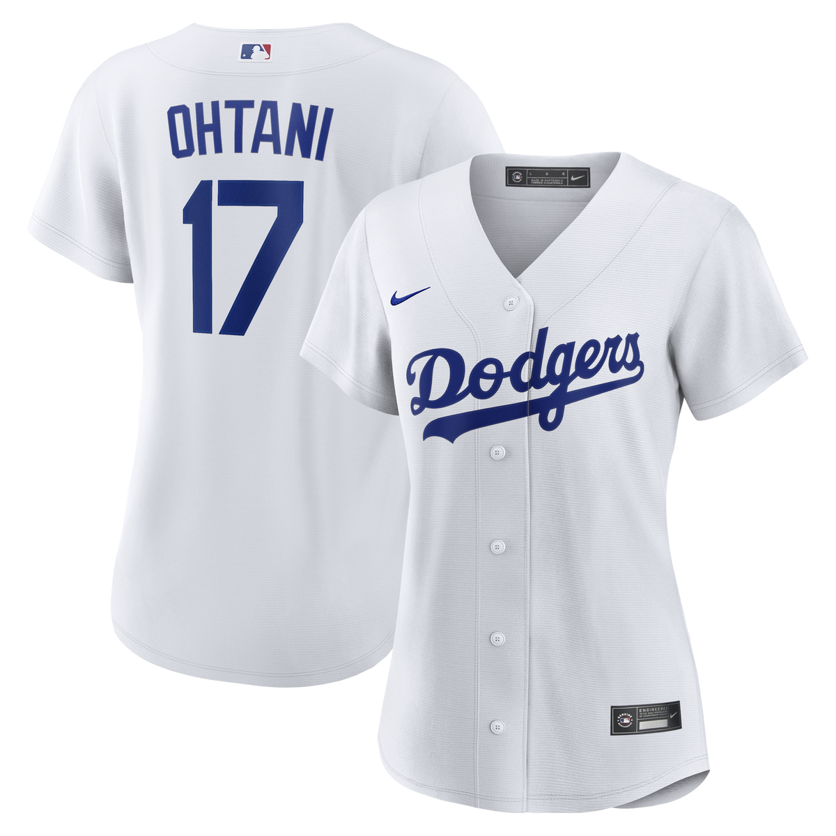 Women's Los Angeles Dodgers Shohei Ohtani Nike White Home Replica Jersey