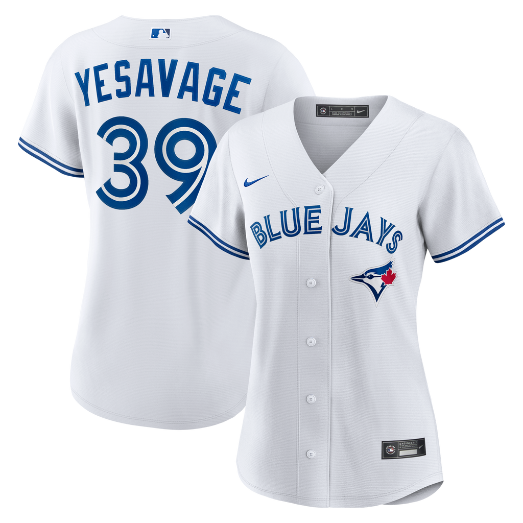 Women's Toronto Blue Jays Trey Yesavage Nike White Home Replica Jersey - 2