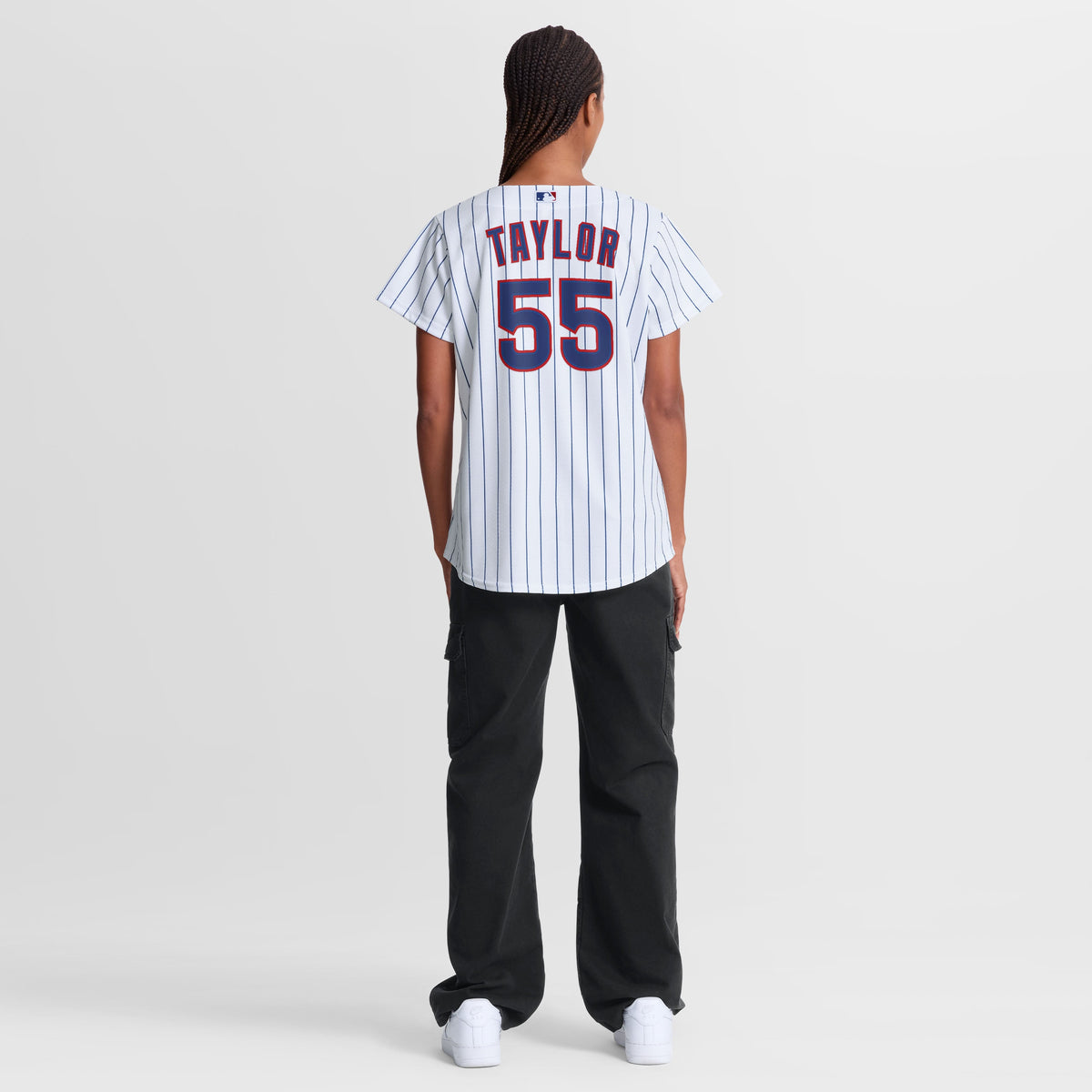 Women's Chicago Cubs Tyrone Taylor Nike White Home Replica Jersey - 4