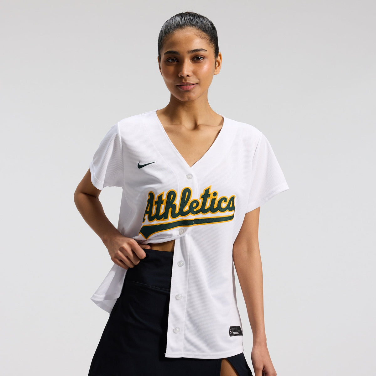 Women's Athletics Nike White Home Replica Team Jersey - 2