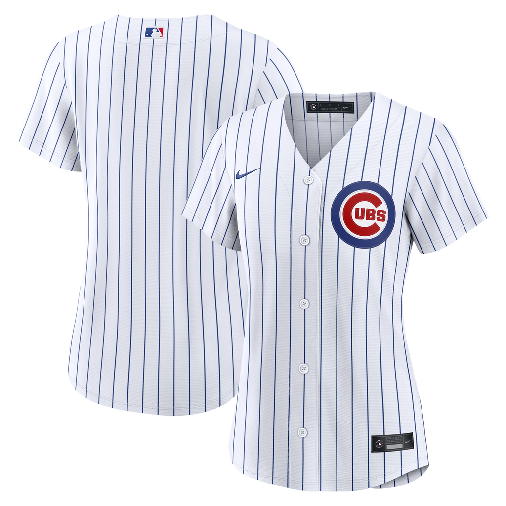 Women's Chicago Cubs Nike White Home Replica Jersey - 2