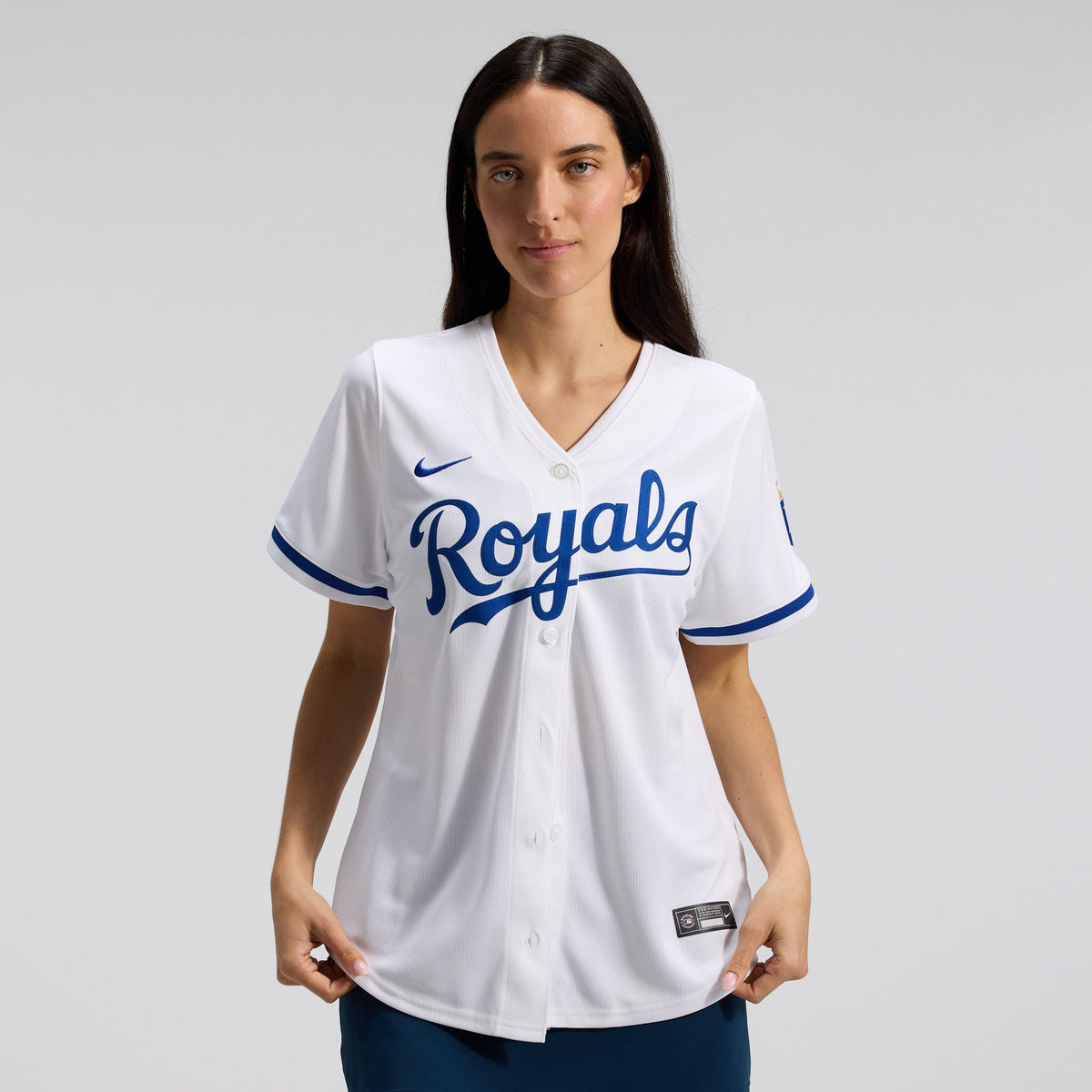 Women's Kansas City Royals Nike White Home Limited Jersey - 2