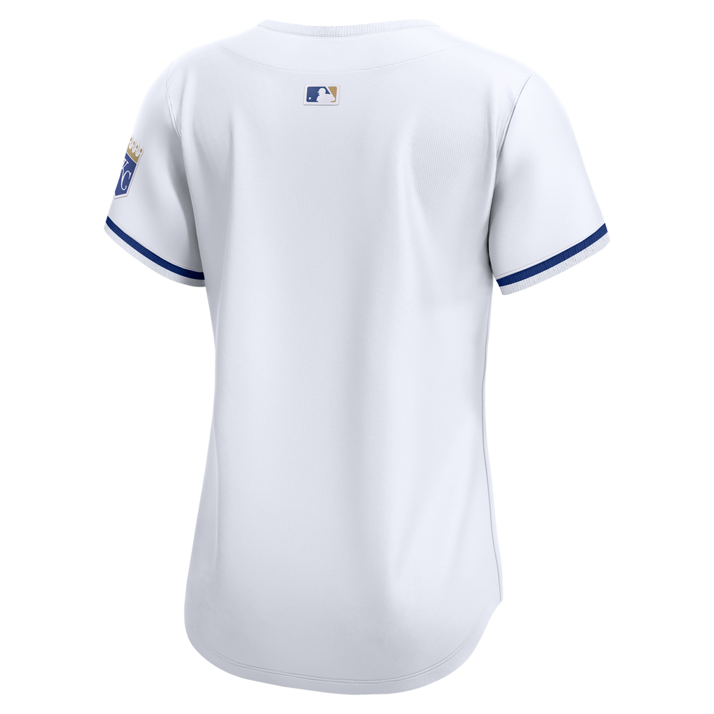 Women's Kansas City Royals Nike White Home Limited Jersey - 7