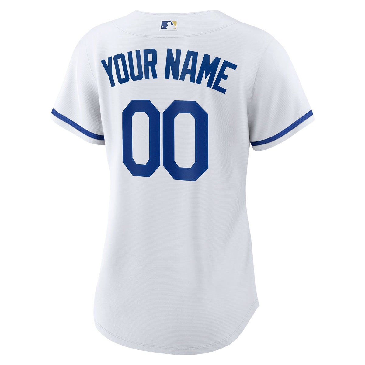 Women's Kansas City Royals Nike White Replica Custom Jersey - 4