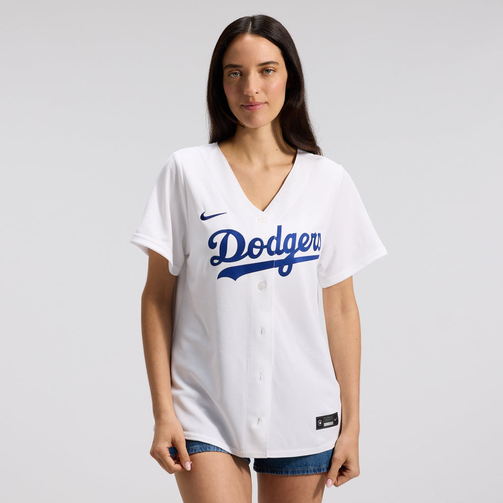 Women's Los Angeles Dodgers Nike White Home Replica Jersey - 2