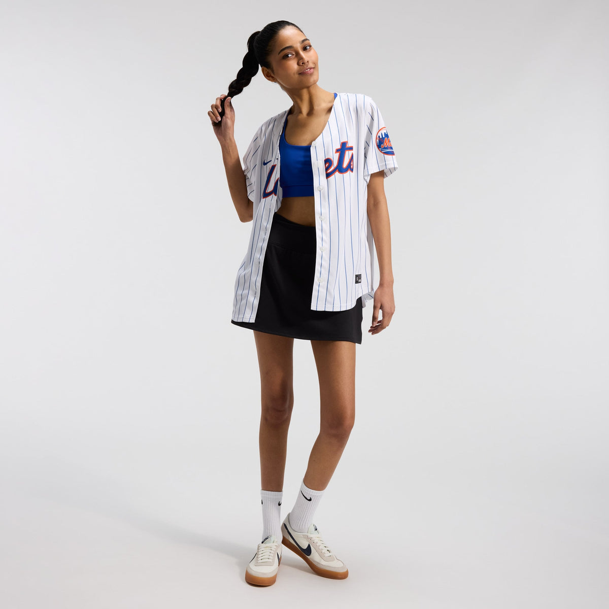 Women's New York Mets Nike White Home Limited Jersey - 4