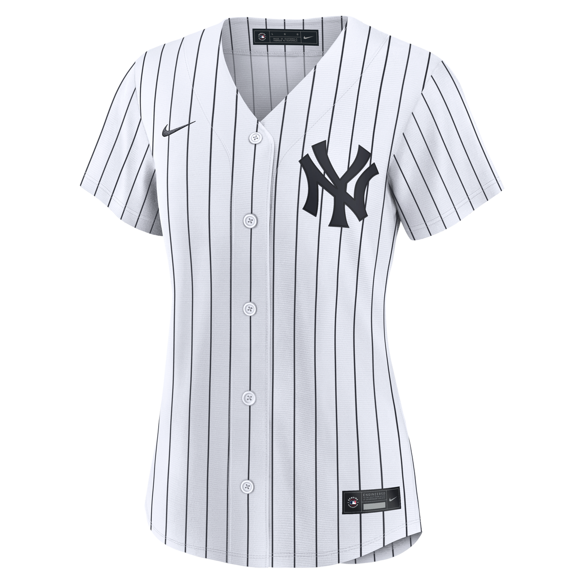 Women's New York Yankees Nike White Home Replica Jersey - 3