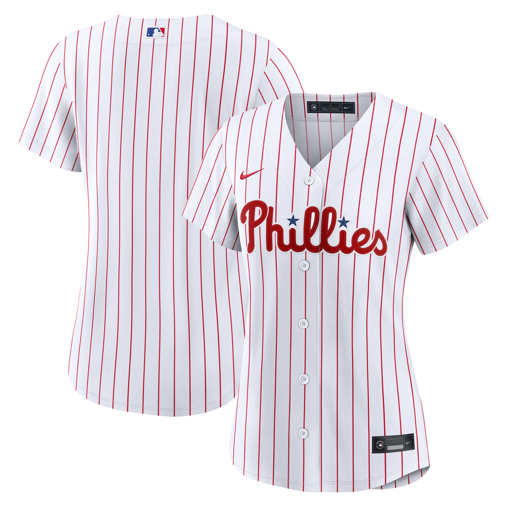 Women's Philadelphia Phillies Nike White Home Replica Jersey