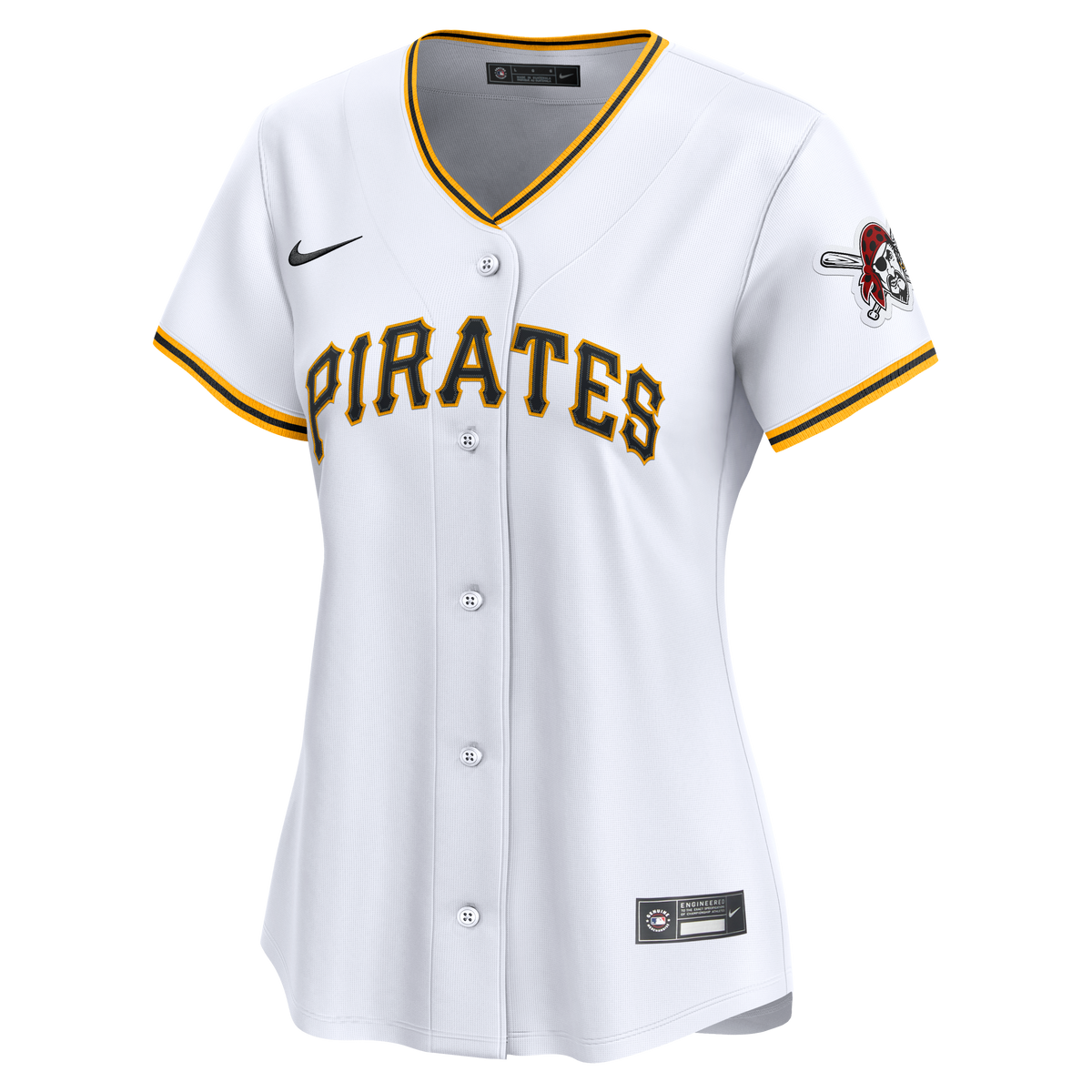 Women's Pittsburgh Pirates Nike White Home Limited Jersey - 6
