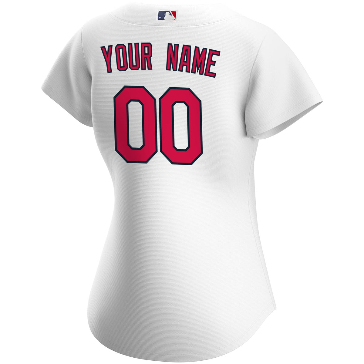 Women's St. Louis Cardinals Nike White Home Replica Custom Jersey - 4