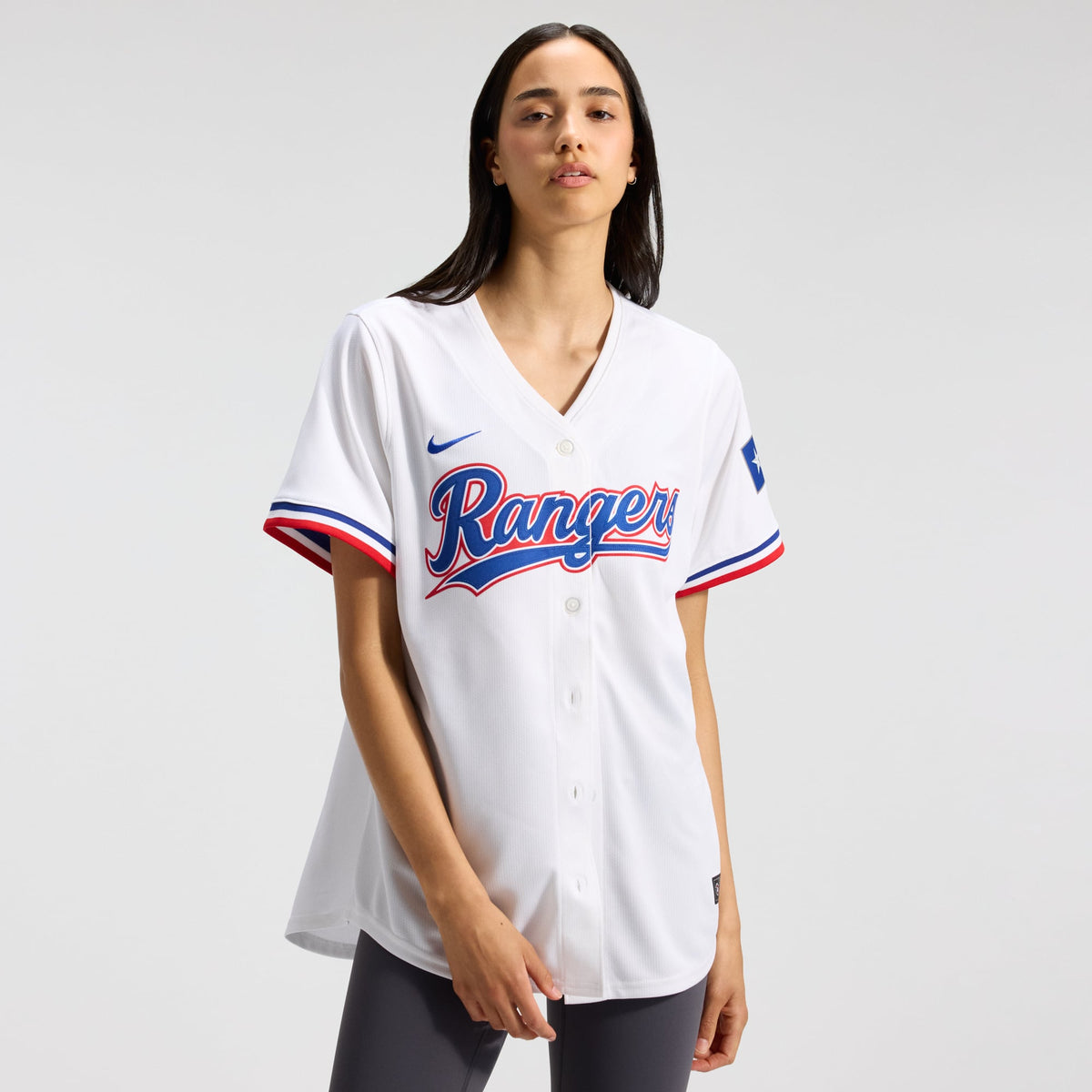 Women's Texas Rangers Nike White Home Limited Jersey - 2
