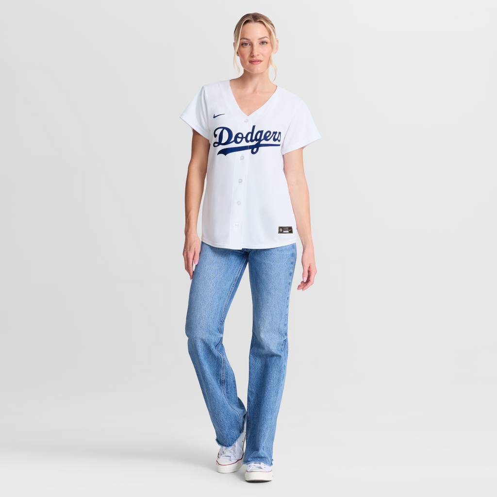 Women's Los Angeles Dodgers Yoshinobu Yamamoto Nike White Replica Jersey - 5