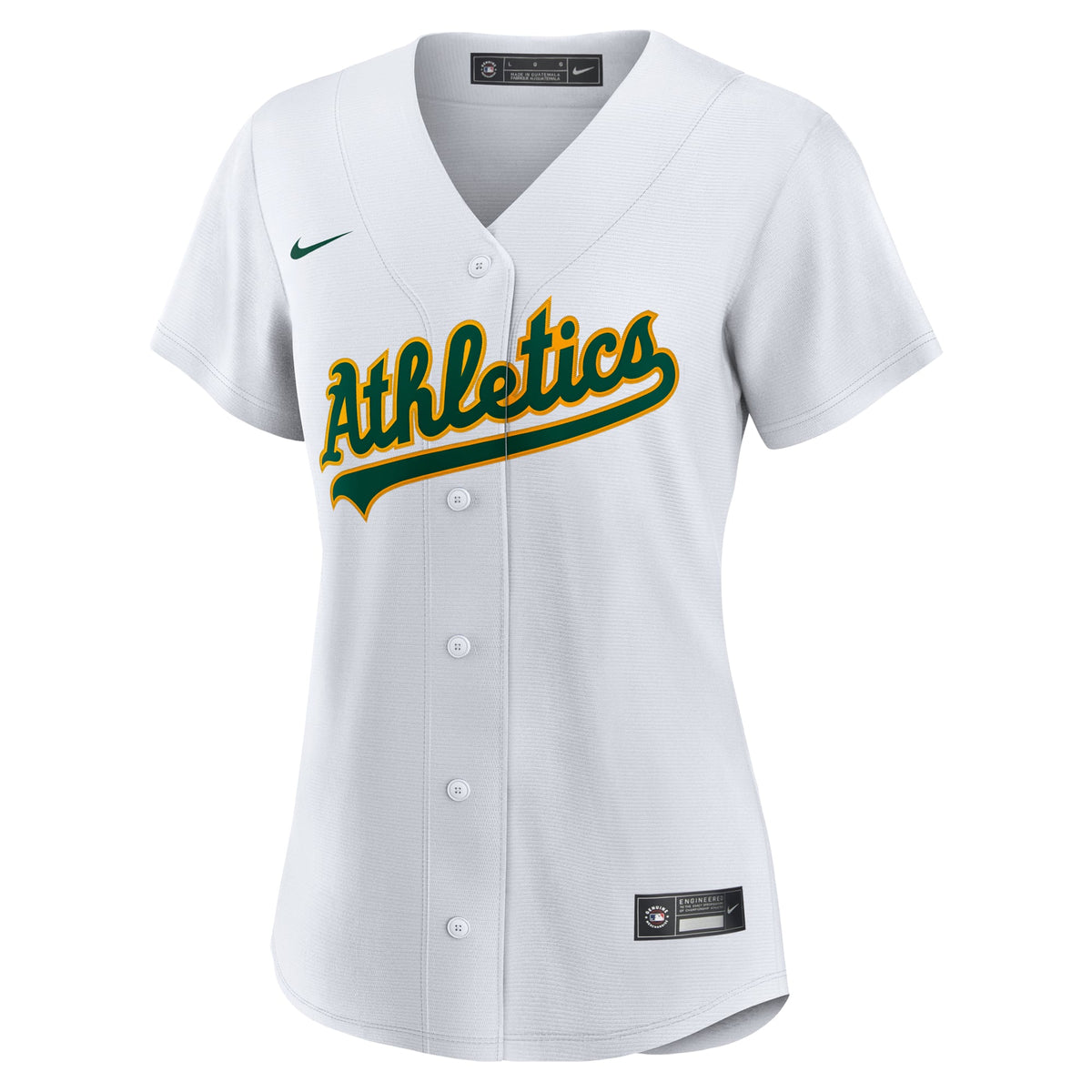 Women's Athletics Zack Gelof Nike White Home Replica Player Jersey - 3