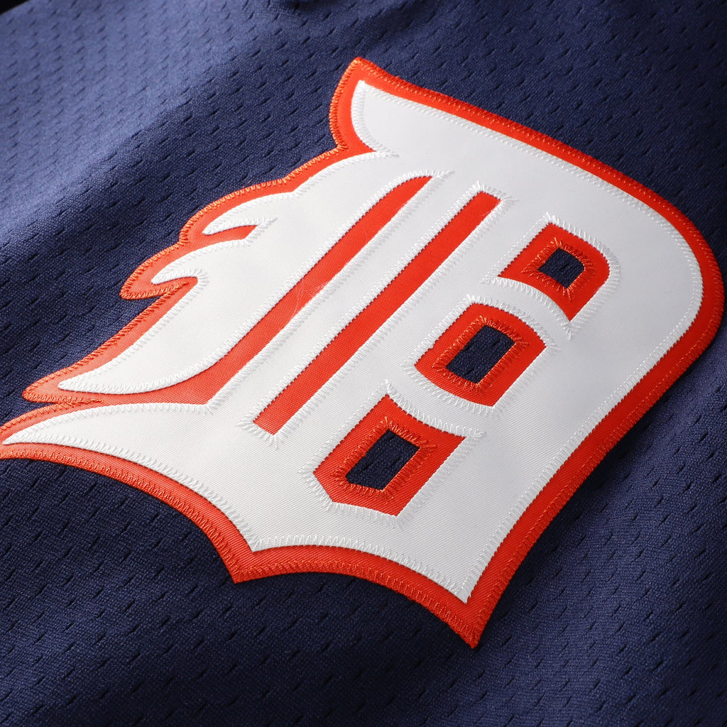 Youth Detroit Tigers Kirk Gibson Mitchell & Ness Navy Cooperstown Collection Mesh Batting Practice Jersey - 5