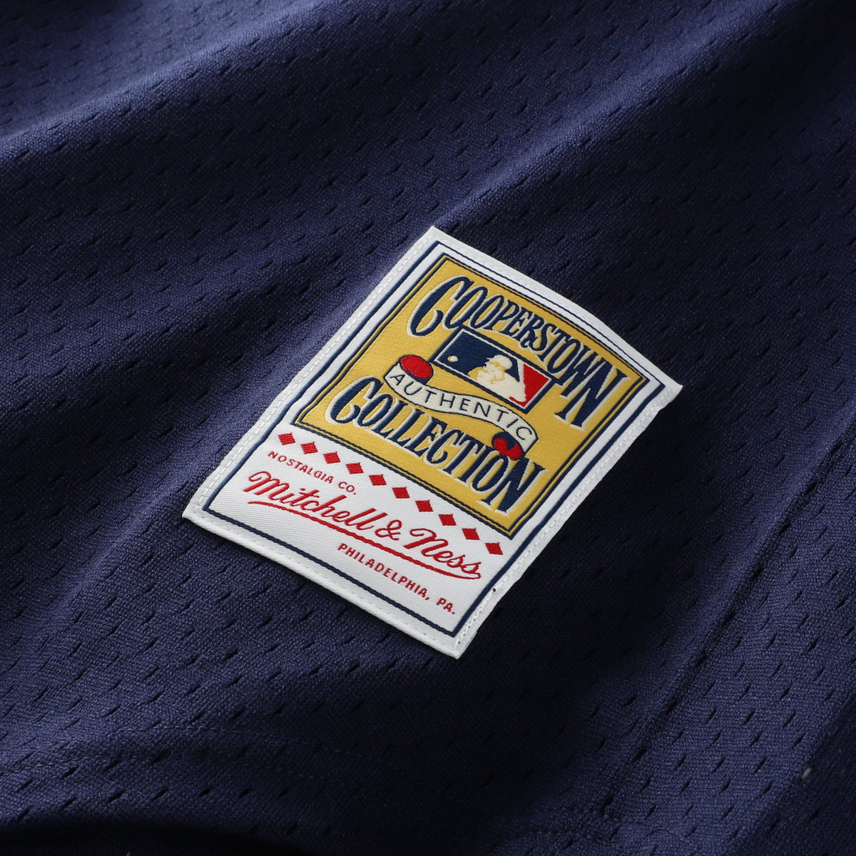 Youth Detroit Tigers Kirk Gibson Mitchell & Ness Navy Cooperstown Collection Mesh Batting Practice Jersey - 8