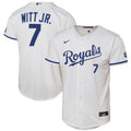Youth Kansas City Royals Bobby Witt Jr. Nike White Home Stadium Jersey