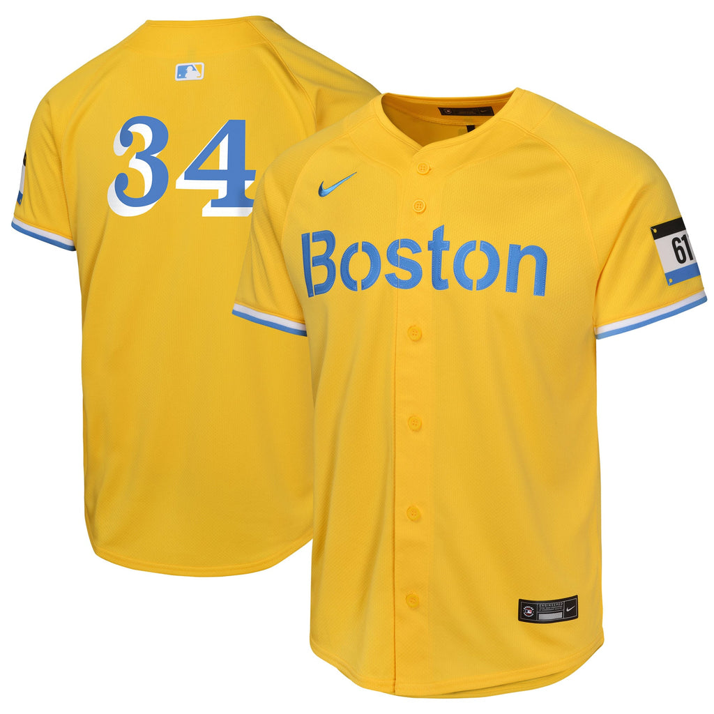 Youth Boston Red Sox David Ortiz Nike Gold City Connect Limited Player Jersey - 2