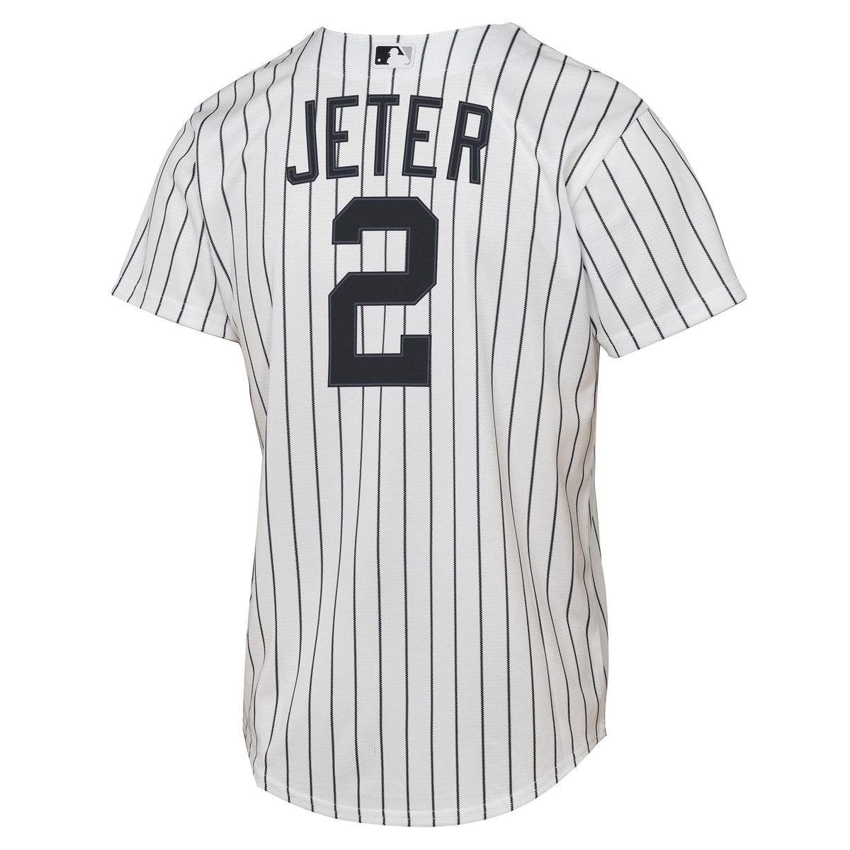 Youth New York Yankees Derek Jeter Nike White Home Replica Jersey - 4