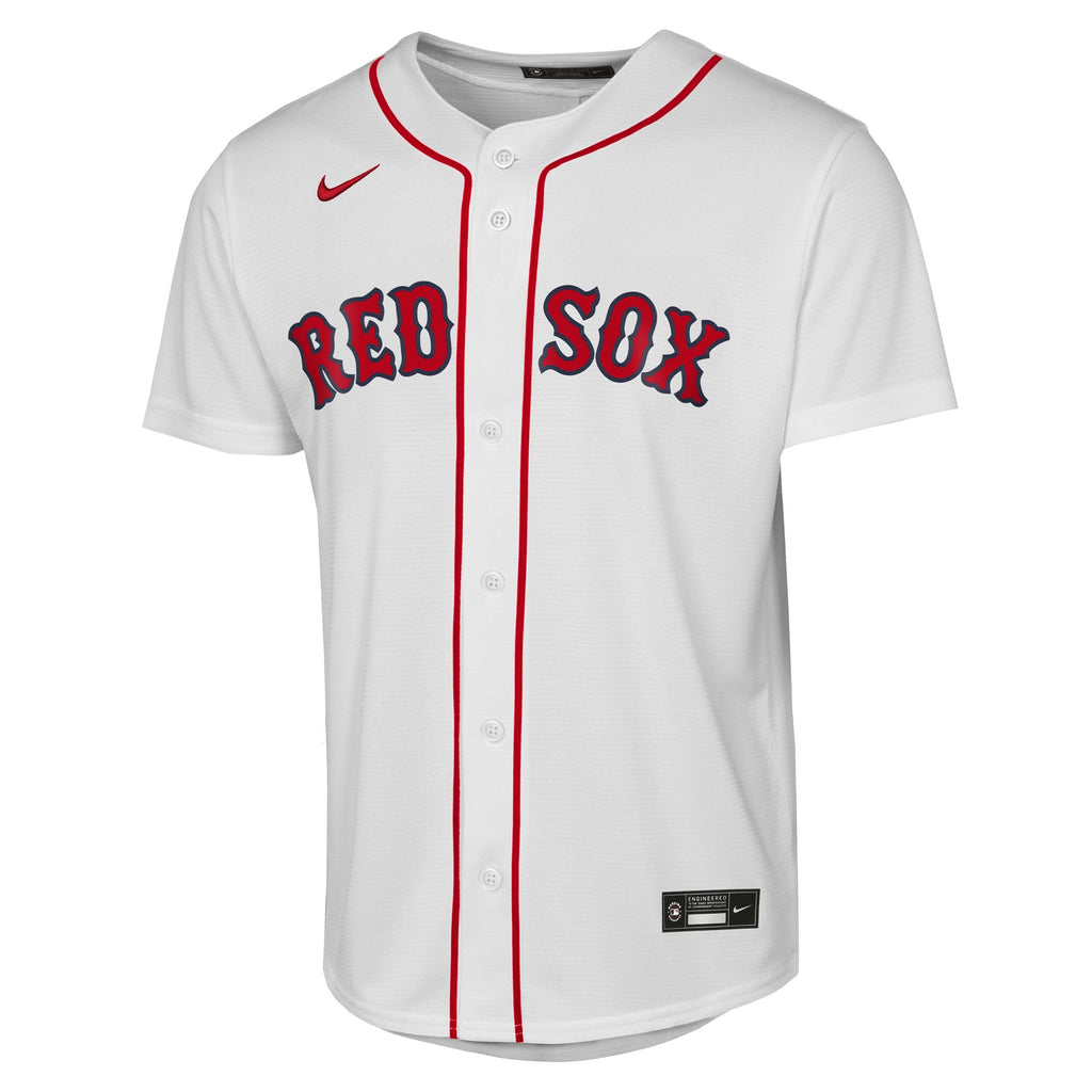 Youth Boston Red Sox Jarren Duran Nike White Home Replica Player Jersey - 3