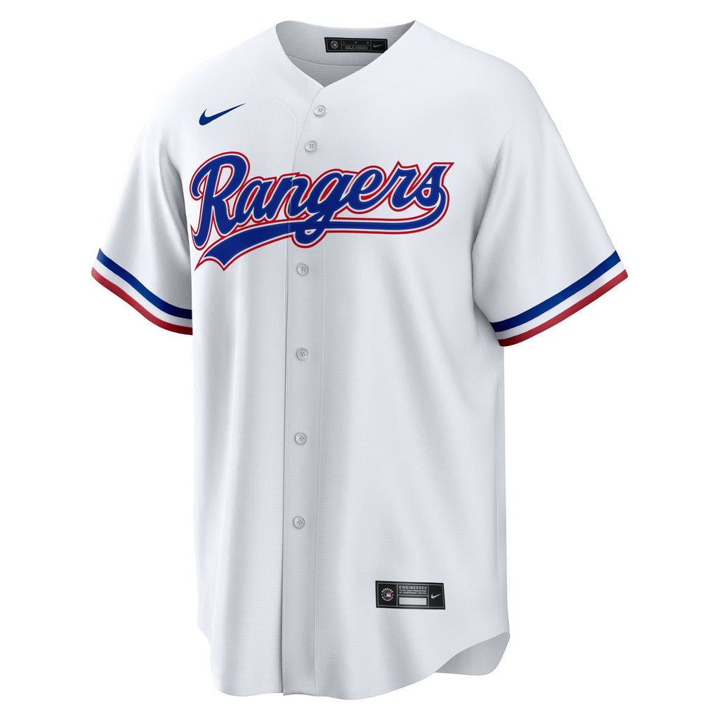 Youth Texas Rangers Joc Pederson Nike White Home Replica Jersey - 3