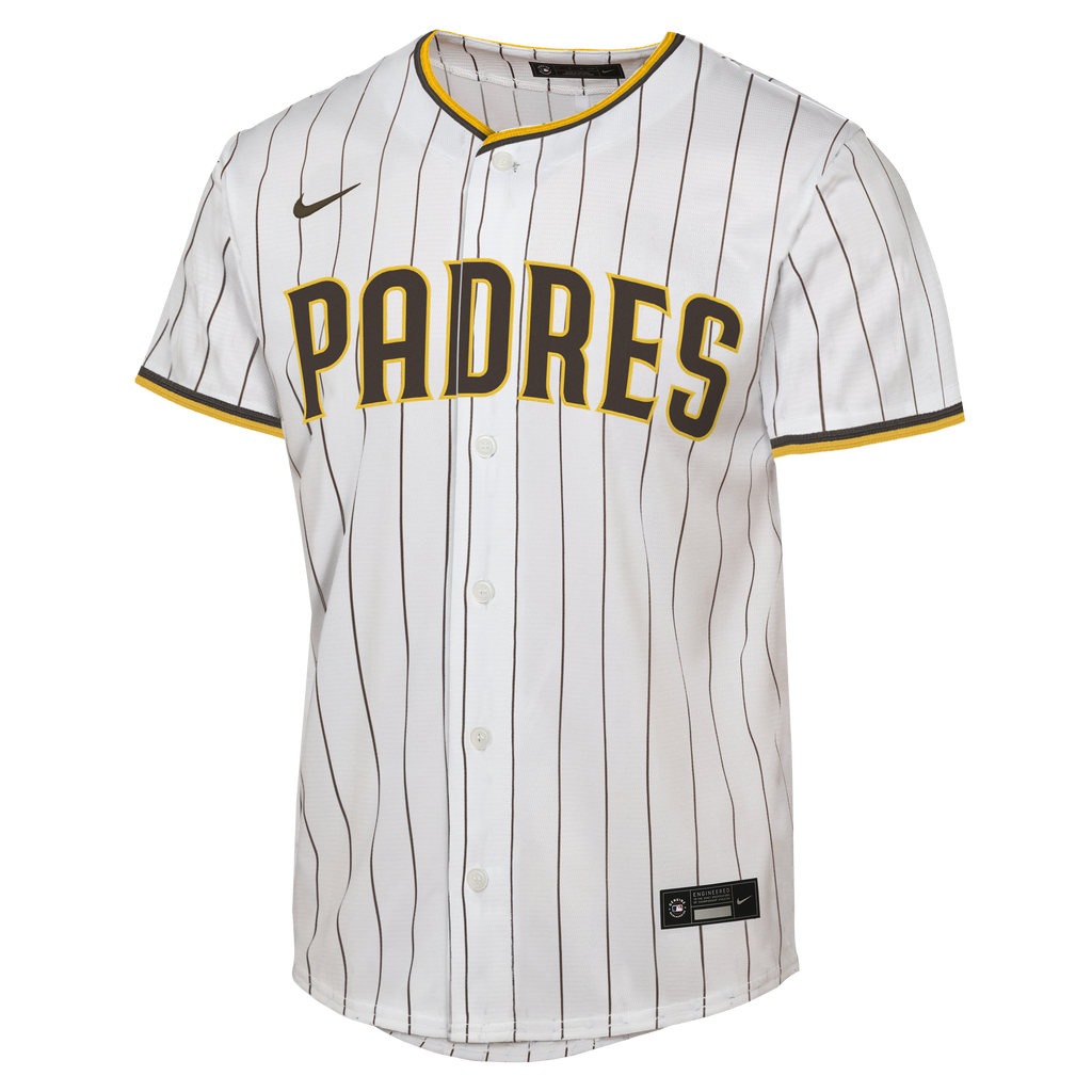 Youth San Diego Padres Mason Miller Nike White Home Replica Jersey - 3