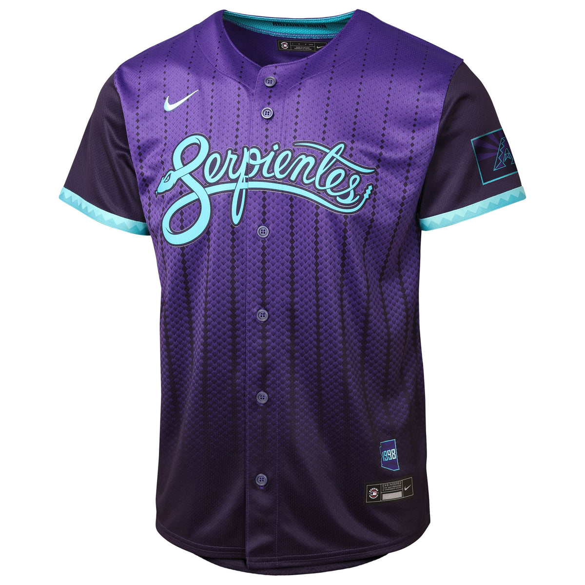 Youth Arizona Diamondbacks Nike Purple 2025 City Connect Limited Jersey - 3