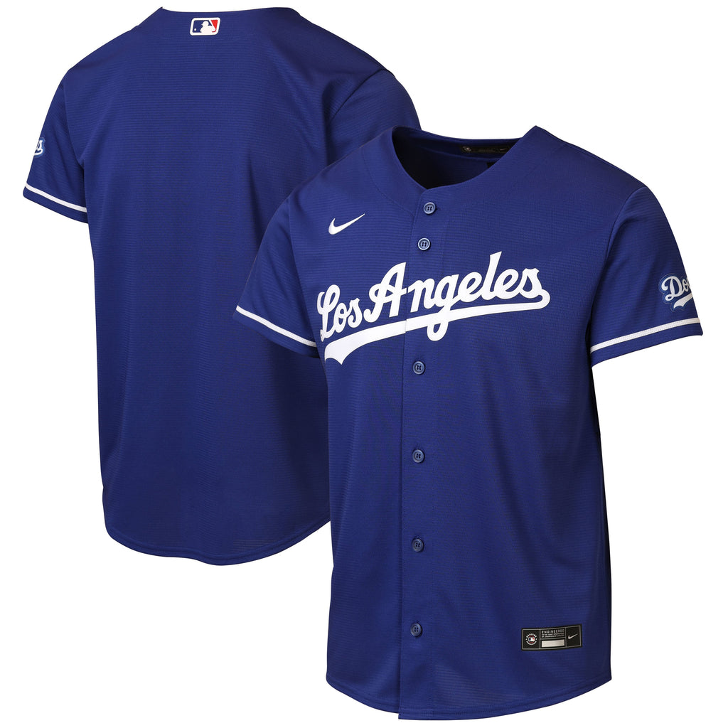 Youth Los Angeles Dodgers Nike Royal Alternate 2 Stadium Jersey