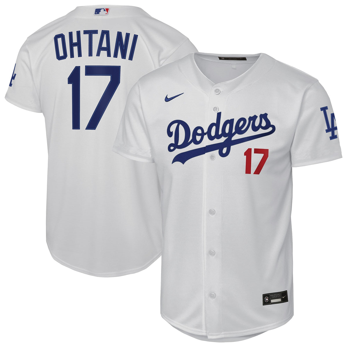 Youth Los Angeles Dodgers Shohei Ohtani Nike White Home Stadium Jersey