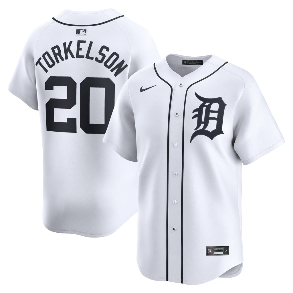 Youth Detroit Tigers Spencer Torkelson Nike White Home Limited Player Jersey - 2