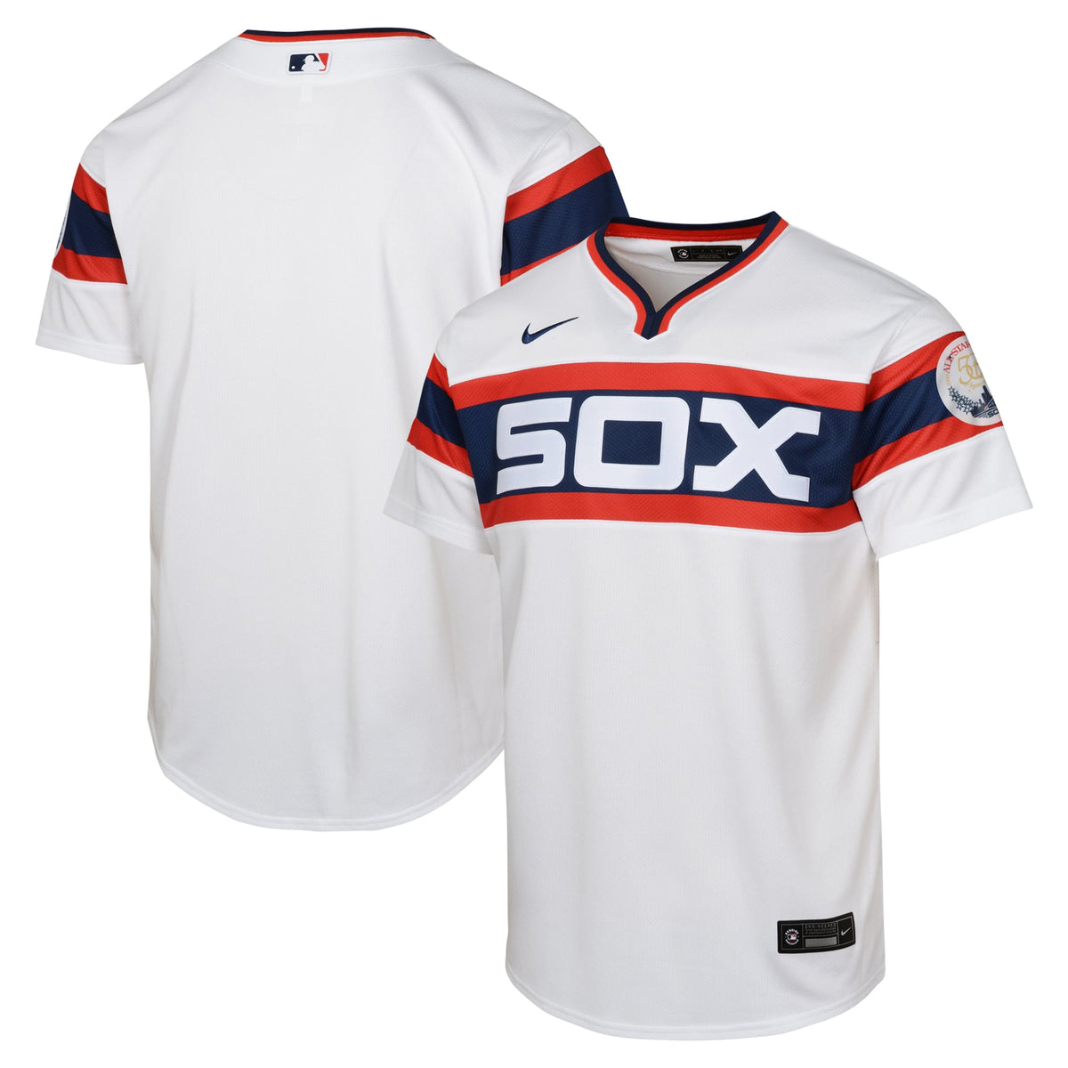Youth Chicago White Sox Nike White Alternate Limited Jersey