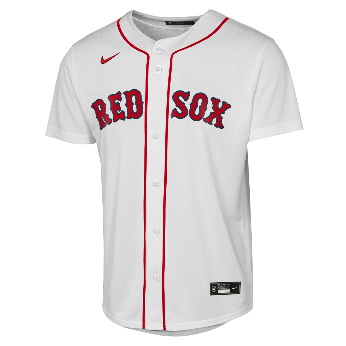 Youth Boston Red Sox Willson Contreras Nike White Home Replica Jersey - 3